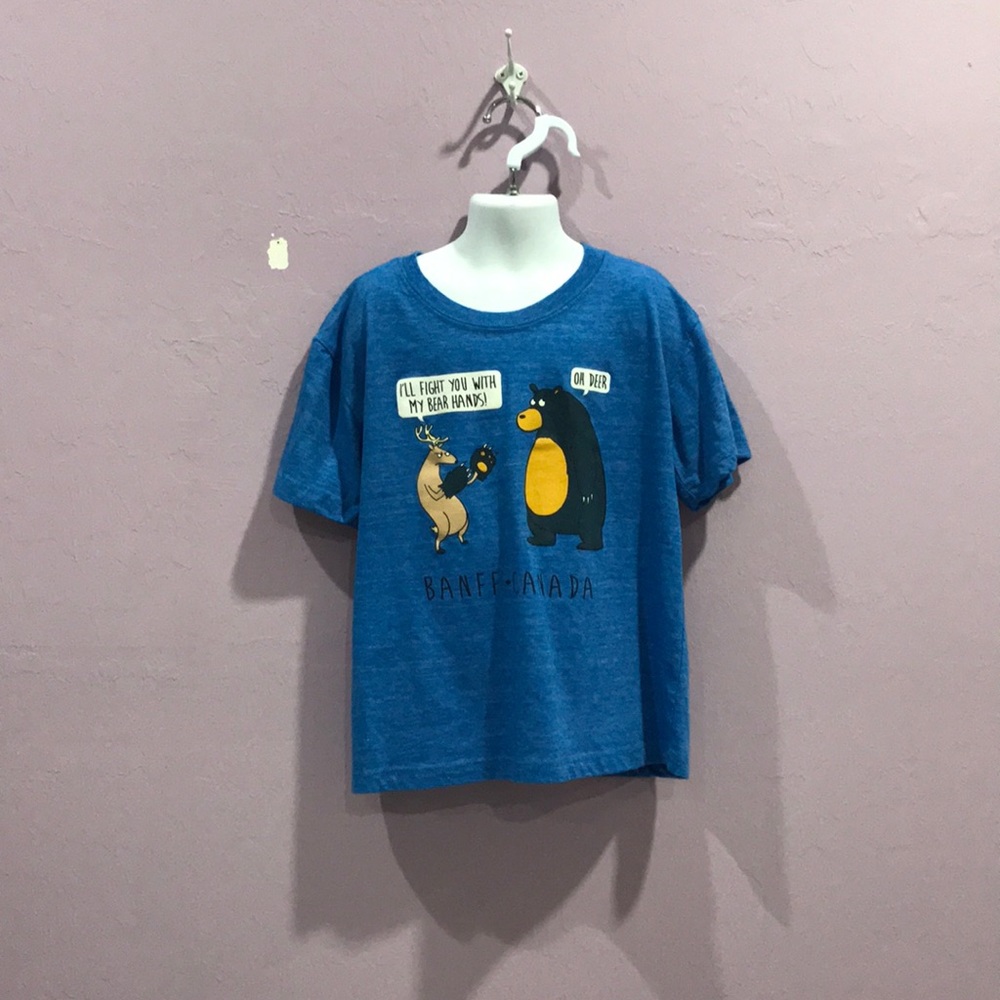 Blue shirt size 8